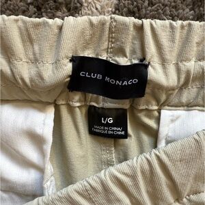 Club Monaco large cargo stretch pants
